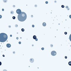Abstract spotty seamless pattern