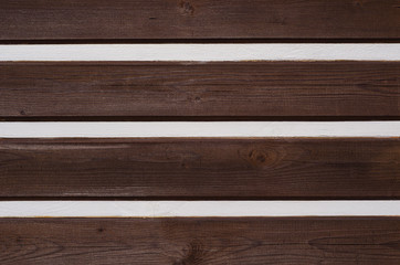 wooden background texture of the boards white and brown color