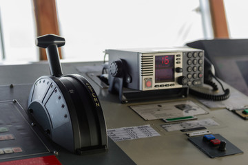 Navigational control panel