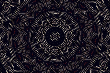 Abstract kaleidoscope pattern background