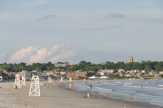 Scenes From The Cliff Walk In Newport Rhode Island