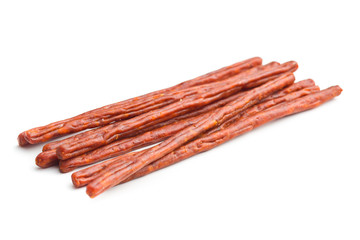 Sausage sticks snack.