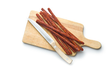 Sausage sticks snack.