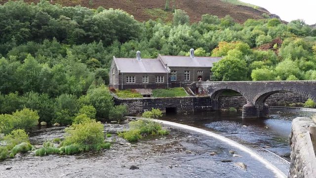 Ellan Valley Dam and Reservoir Area, Wales
