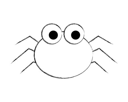 cute spider cartoon scary animal