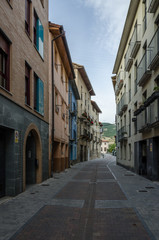 Villava, Espa&ntilde;a, 21/09/2018 : View of the streets of Villava