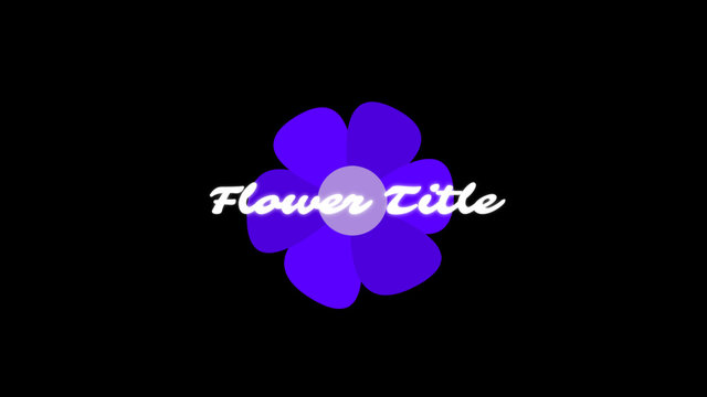Flowery Title