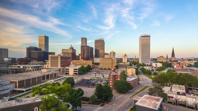 Tulsa, Oklahoma, USA Skyline