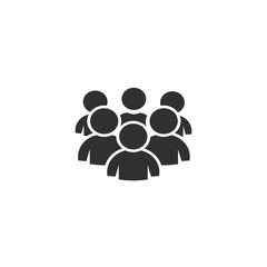 Group of people, icon vector - 224259823