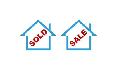 sale and sold home logo