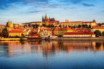 Fototapeta na wymiar Prague Old Town, Czech Republic, on sunrise