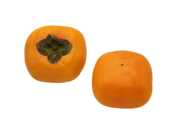 柿の実　和歌山県産　白抜き