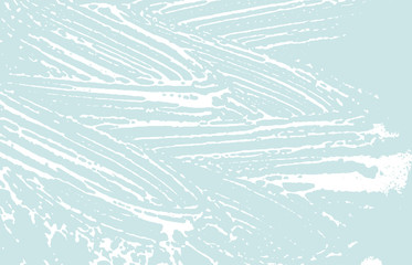 Grunge texture. Distress blue rough trace. Comely 