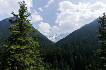 view of mountains