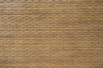 Reed mats Texture background. Woven cyperus difformis
