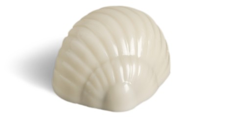 White chocolate candy / praline / truffle