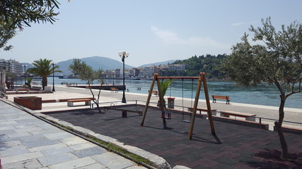 Greek Town/Village in the Countryside