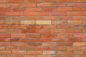 Fototapeta premium red brick wall background