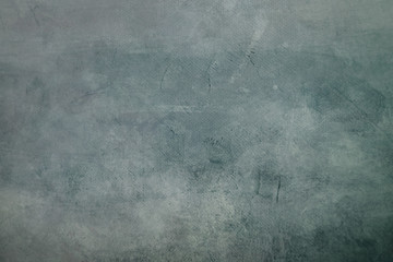 Blue grungy canvas background or texture