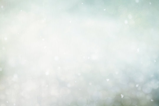 snowfall abstract background