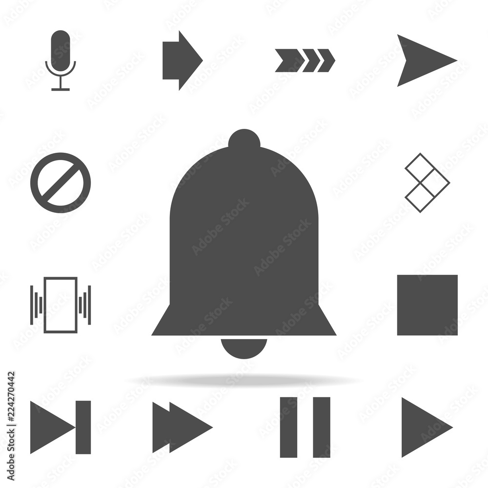 Poster bell icon. web icons universal set for web and mobile