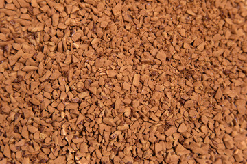 soluble coffee grain texture 