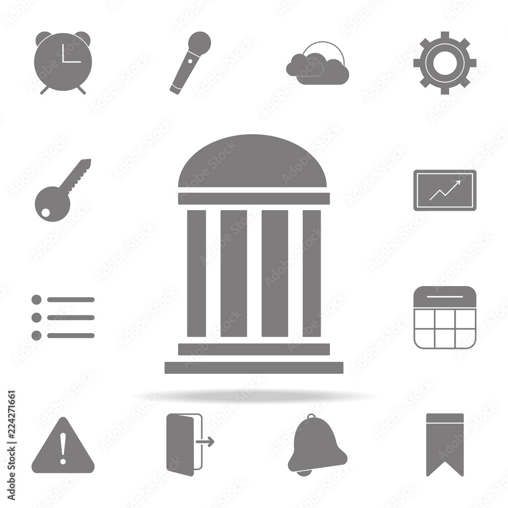 Aufkleber star in message icon. web icons universal set for web and mobile