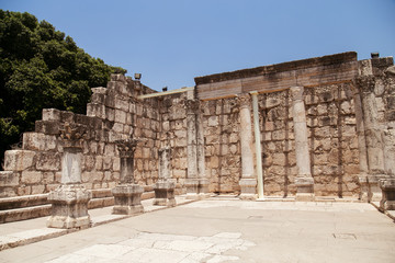Fototapeta premium Old synagogue - Capernaum