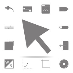 cursor icon. web icons universal set for web and mobile
