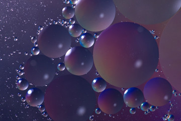 Purple Abstract Bubbles 