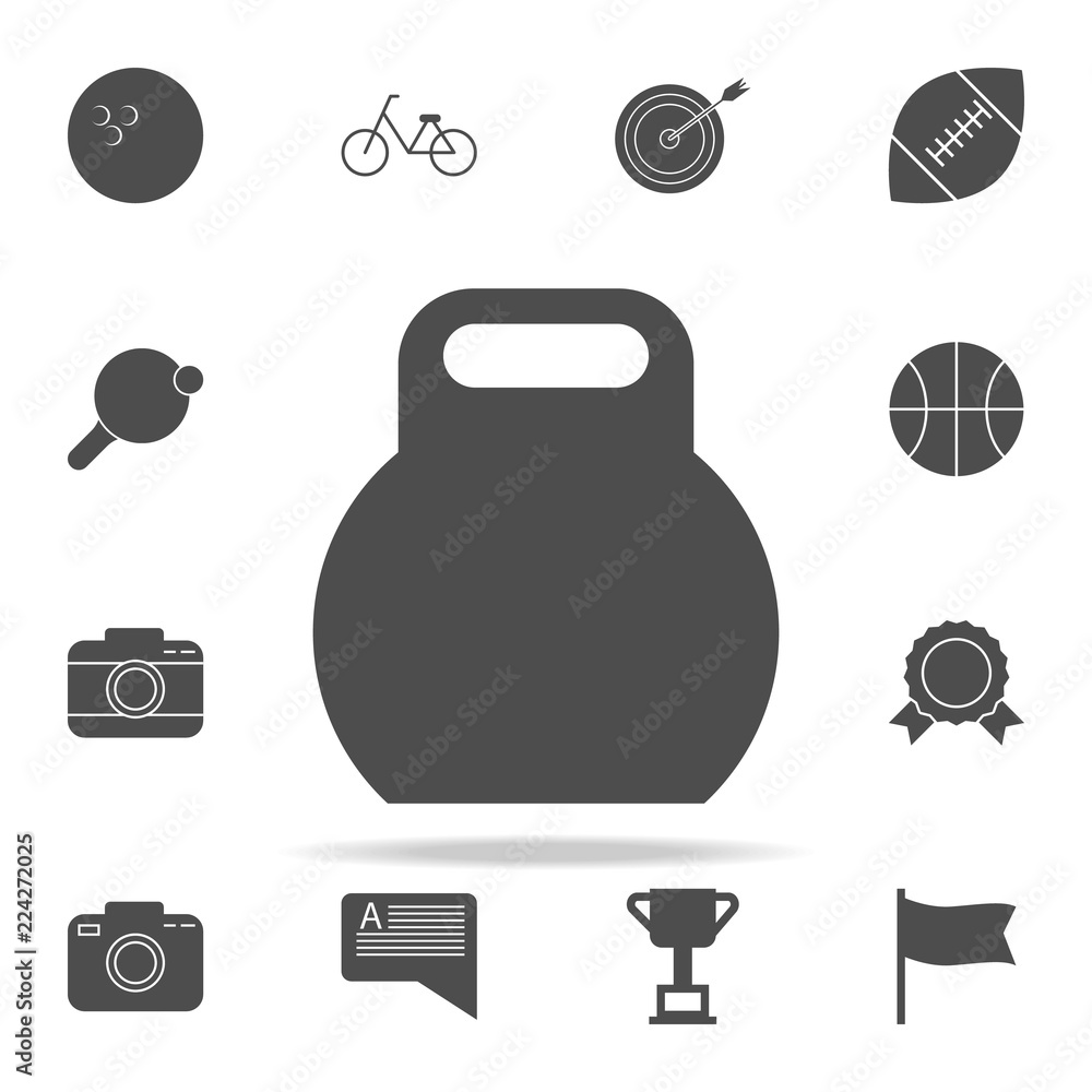Aufkleber weight icon. web icons universal set for web and mobile
