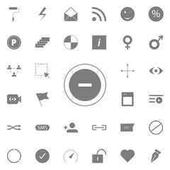 Not Allowed icon. web icons universal set for web and mobile