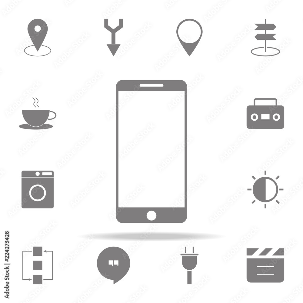 Poster smartphone icon. web icons universal set for web and mobile