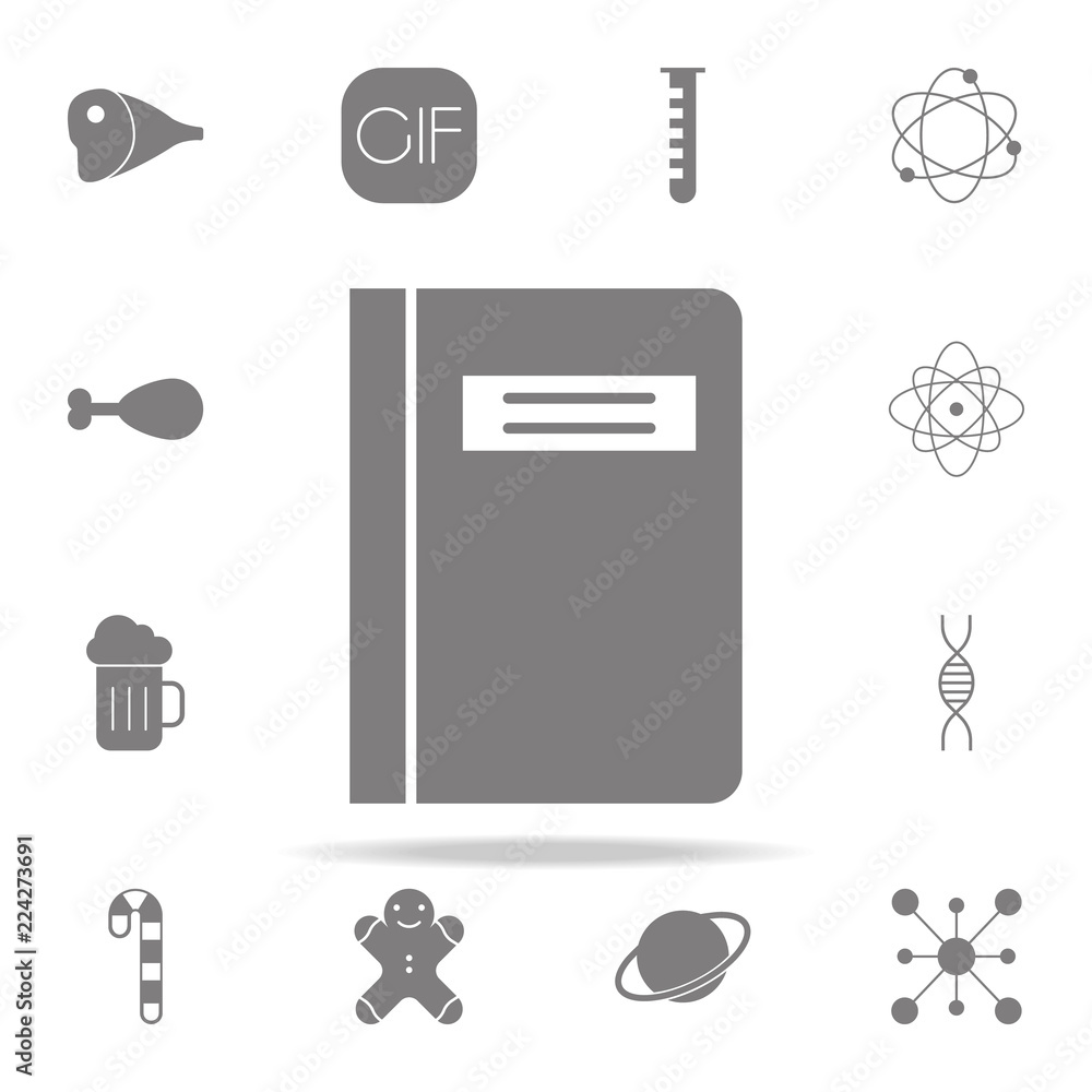 Poster notebook icon. web icons universal set for web and mobile