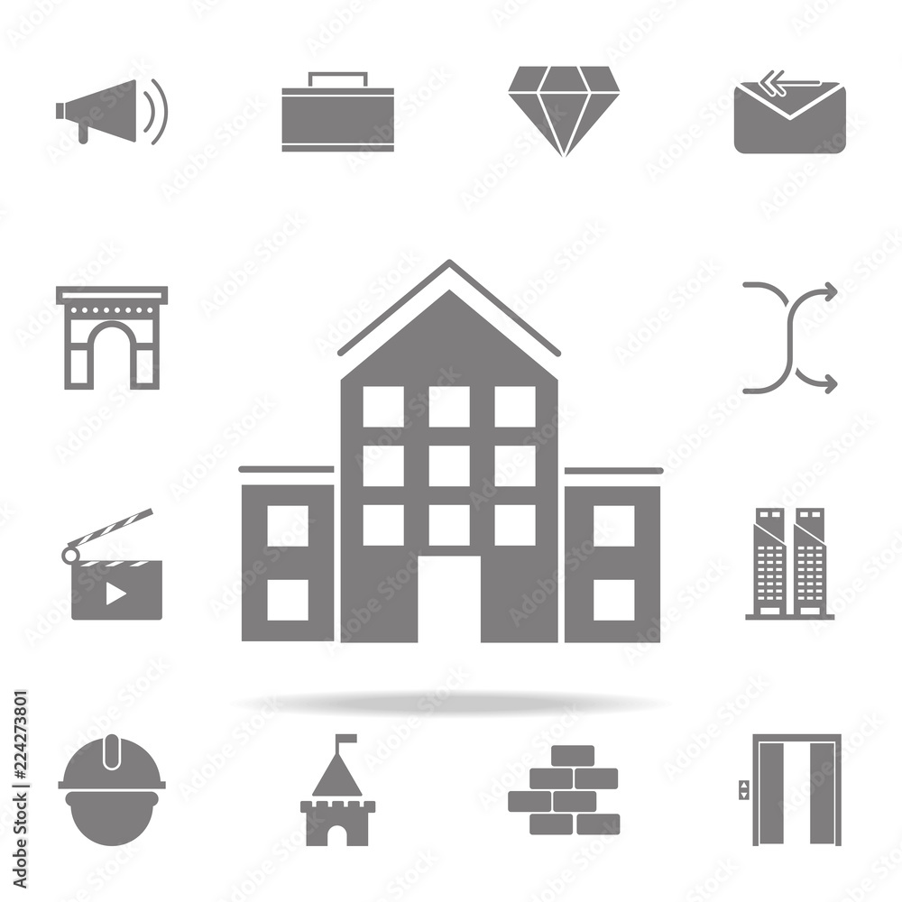 Poster school icon. web icons universal set for web and mobile