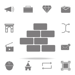 bricks icon. web icons universal set for web and mobile