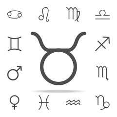 zodiacus of the calf of venus icon. web icons universal set for web and mobile © rashadaliyev