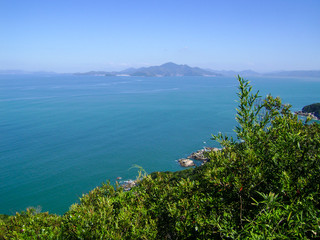 Landscape from the top of a mountain