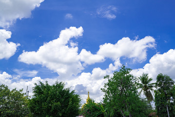 タイの青空