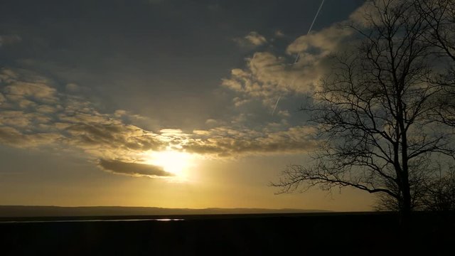 filmed in Parkgate. Marshland area on the Wirral, England.
