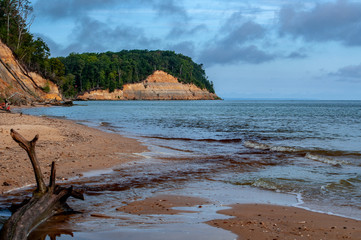 Calvert Cliffs Beach At Chesapeake Bay