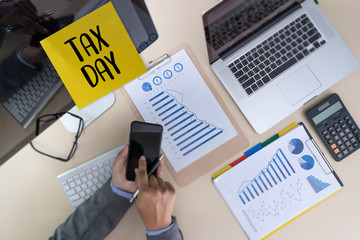 Time for Taxes Planning Money Financial Accounting Taxation Businessman Tax Economy Refund Money