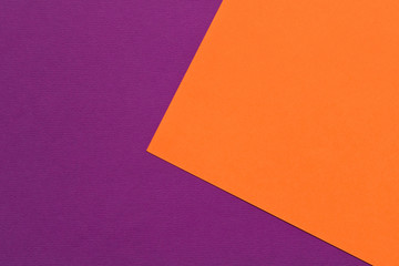 Purple orange background texture of colored paper. Trendy colors for design. Abstract geometric...