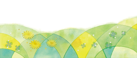 春の背景イラスト