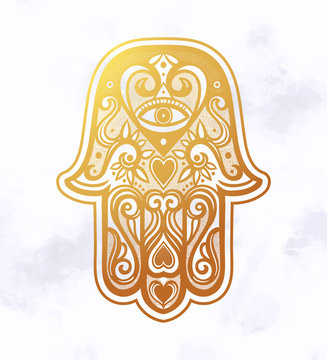 Hamsa Or Hand Of Fatima.