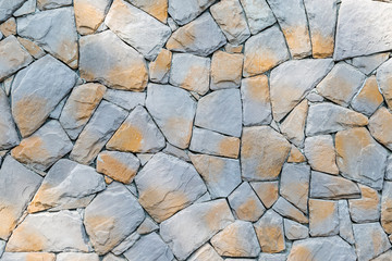 Stacked Stone Wall