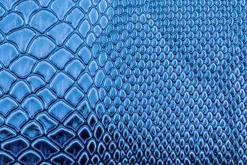 Blue exotic Snake skin pattern