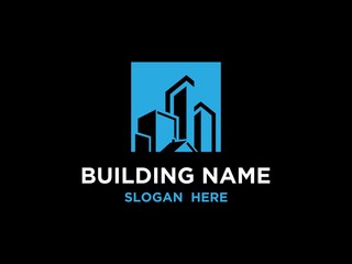 Fototapeta premium Real Estate Logo, Creative House Logo Collection, Abstract Buildings Logo. Vector Illustrator 