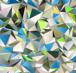 Triangular 3d, modern background