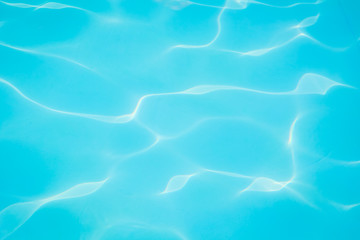 Pool water reflecting